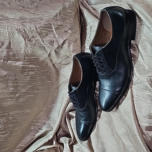 Aldo leather mens Oxford dress shoe - Picture 3 of 6